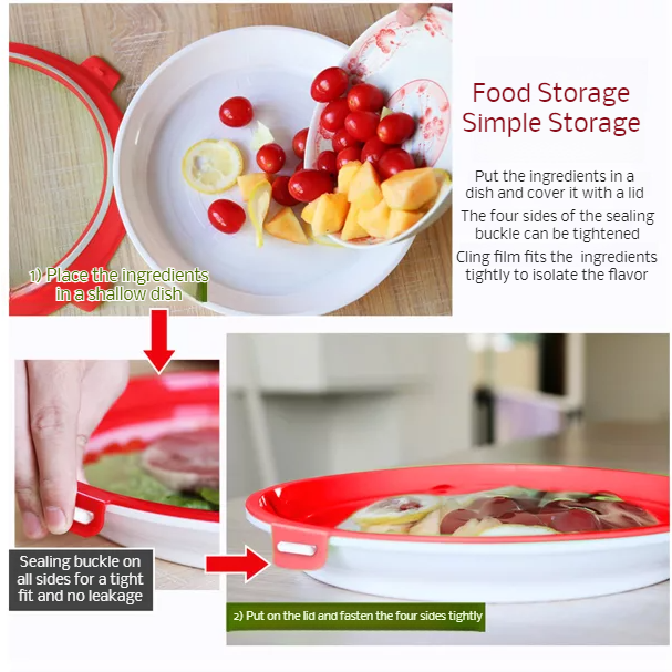 Durable Vacuum Seal Tray for Kitchen Storage