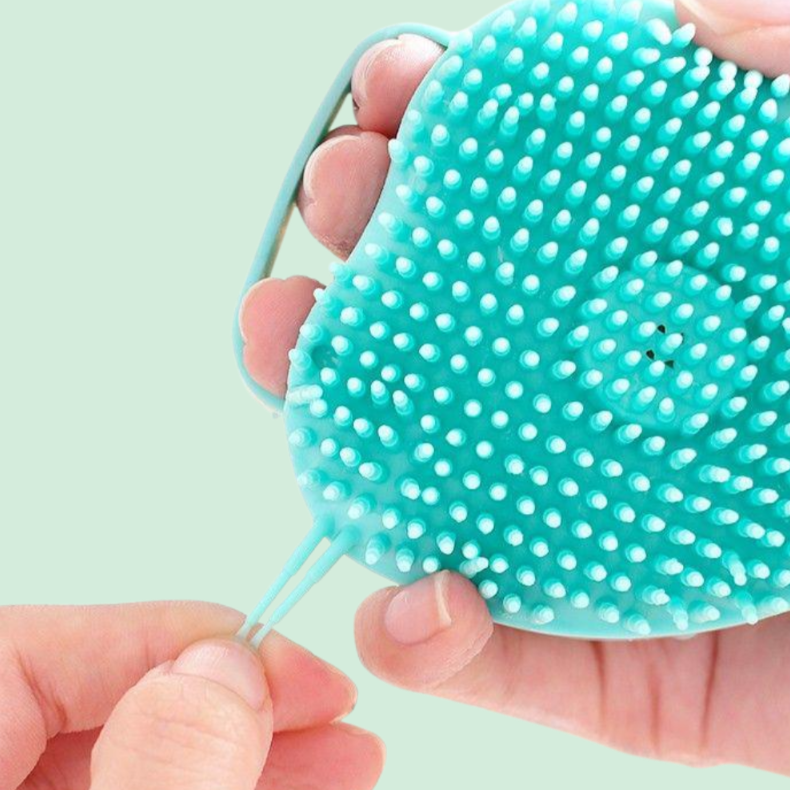 プロ仕様の犬用ペットシャンプーシリコンブラシ