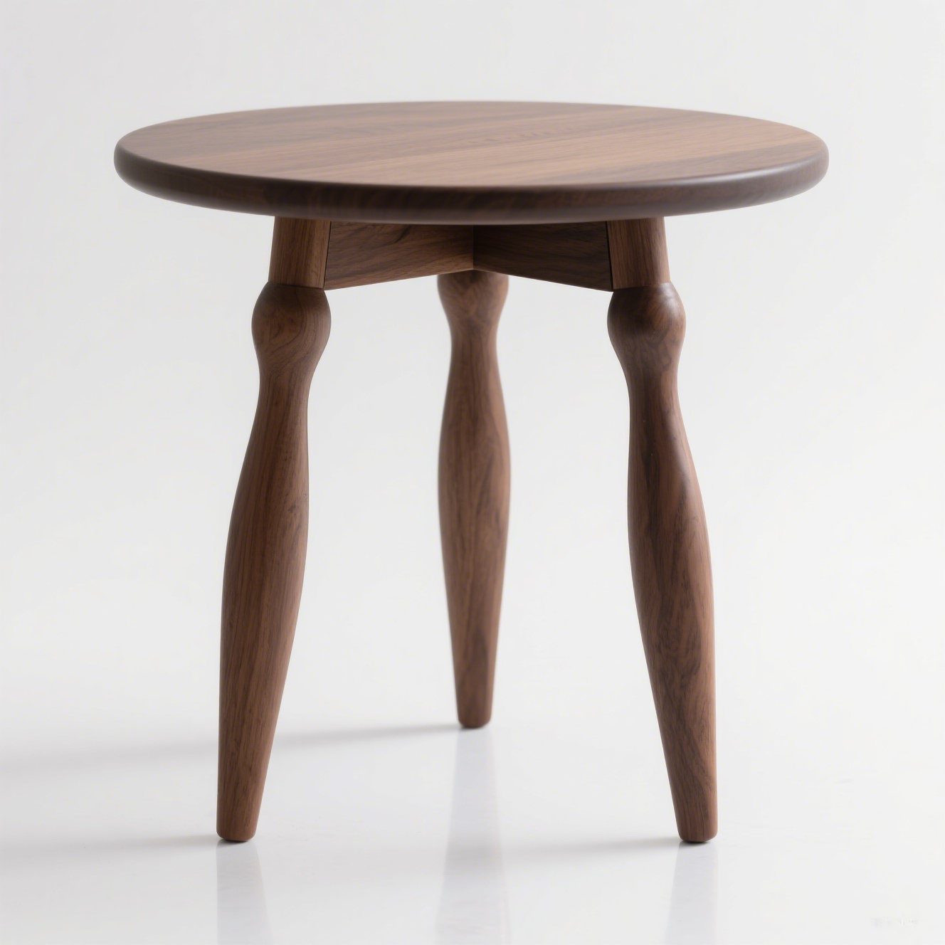 Mesa auxiliar de madera maciza para sofá, diseño sencillo