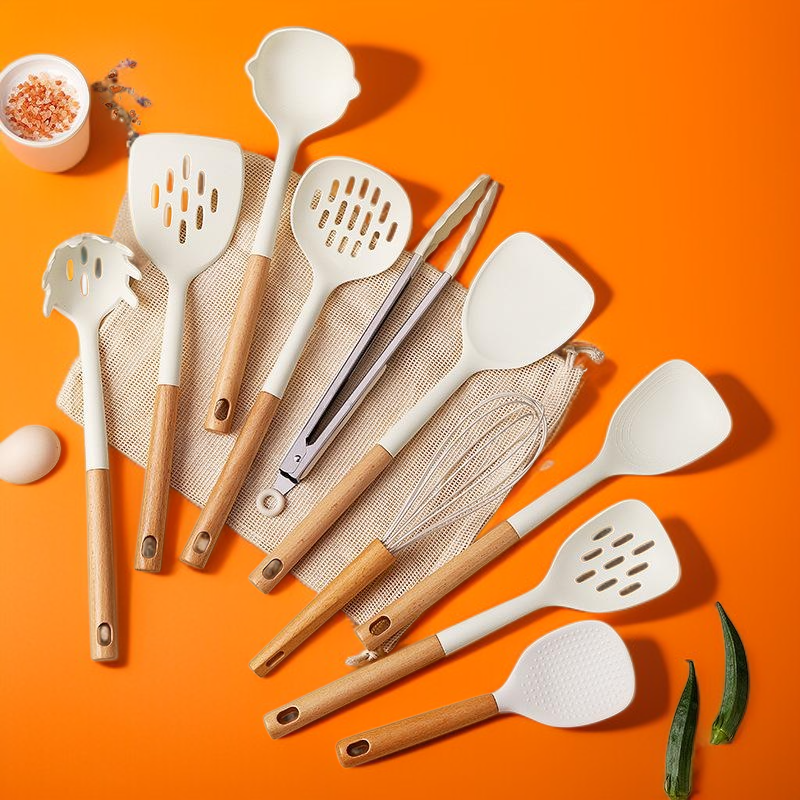 Silicone spatula set