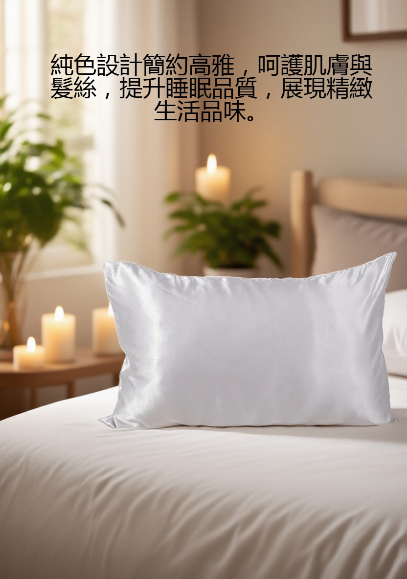 純色真絲枕套多色選擇
