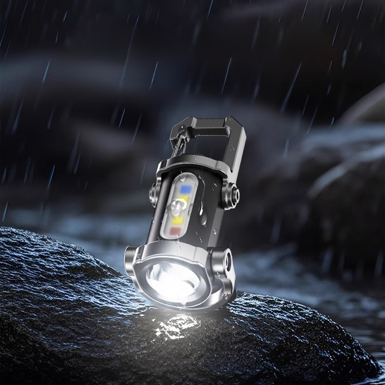 【Three-in-One Multi-functional】SOS Emergency Light Flashlight Portable ...