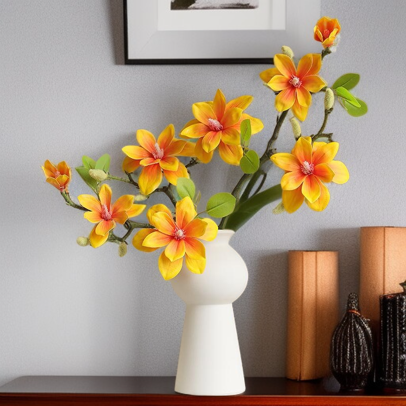 Simulovaný květ magnólie