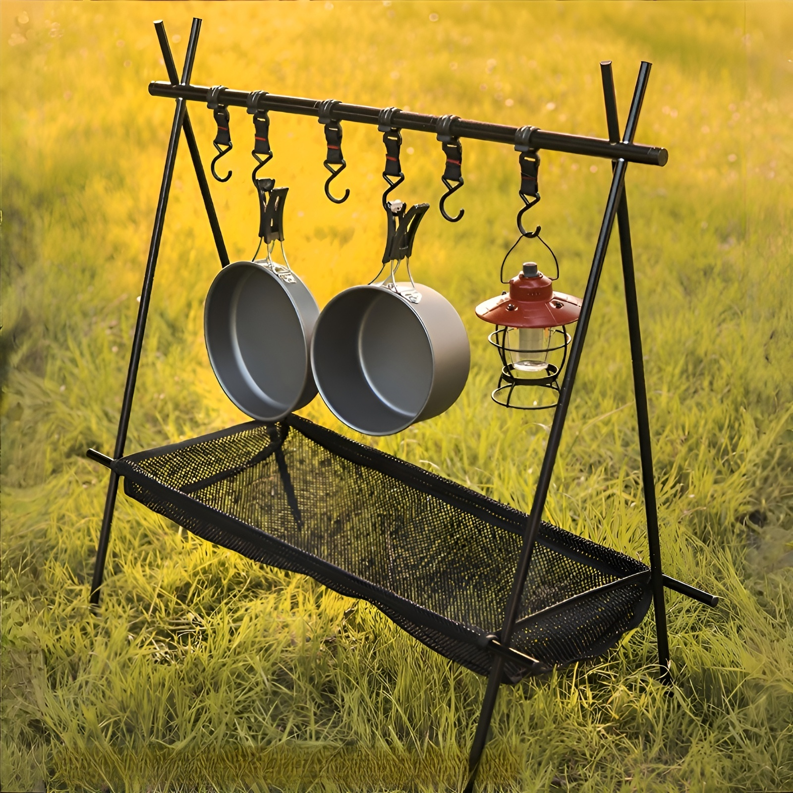 아웃도어 캠핑 폴딩 선반