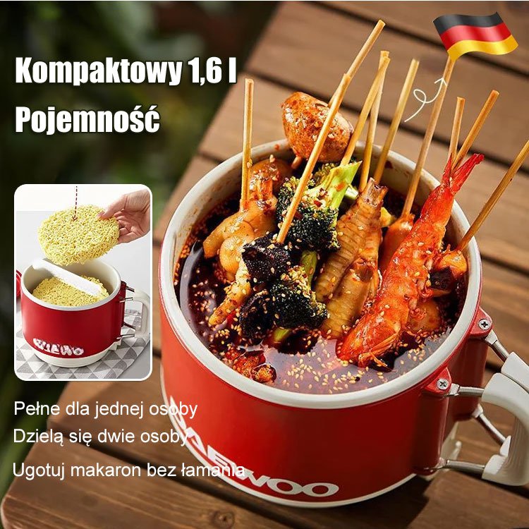 Składany uchwyt wielofunkcyjny elektryczny garnek grzewczy