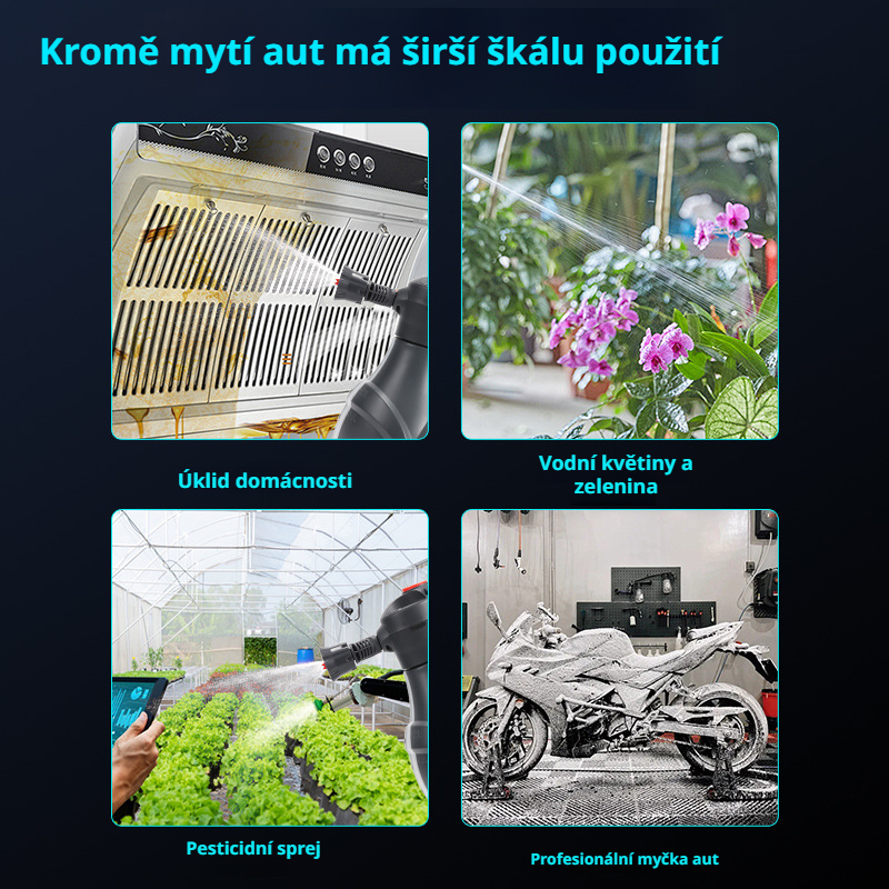 Elektrický pěnový postřikovač