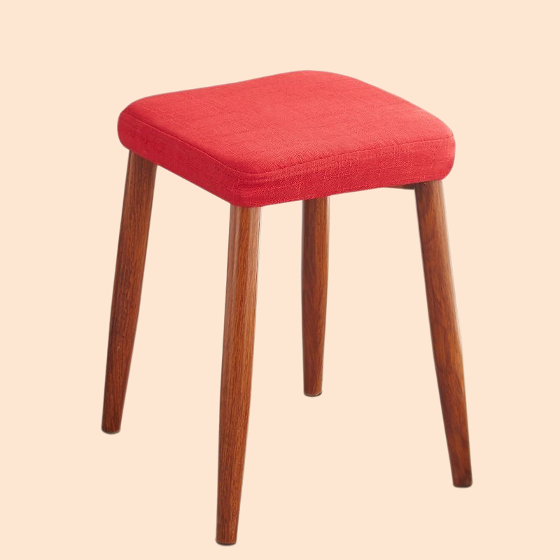 ソフトパッド家庭用モダンでシンプルな折りたたみ可能なスクエアスツール