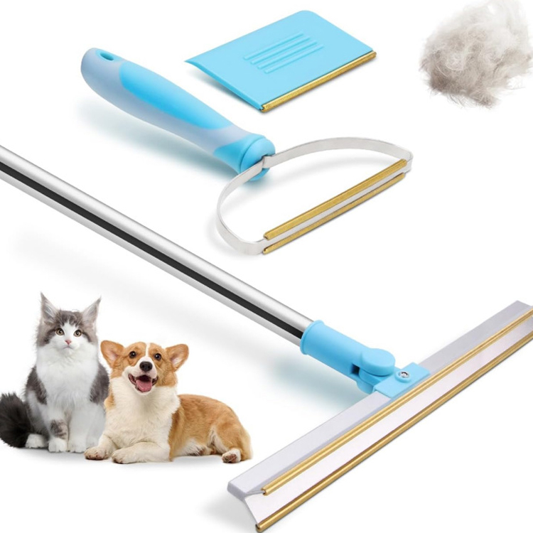 Sada vysouvacího kartáče na čištění koberců a odstraňování chlupů