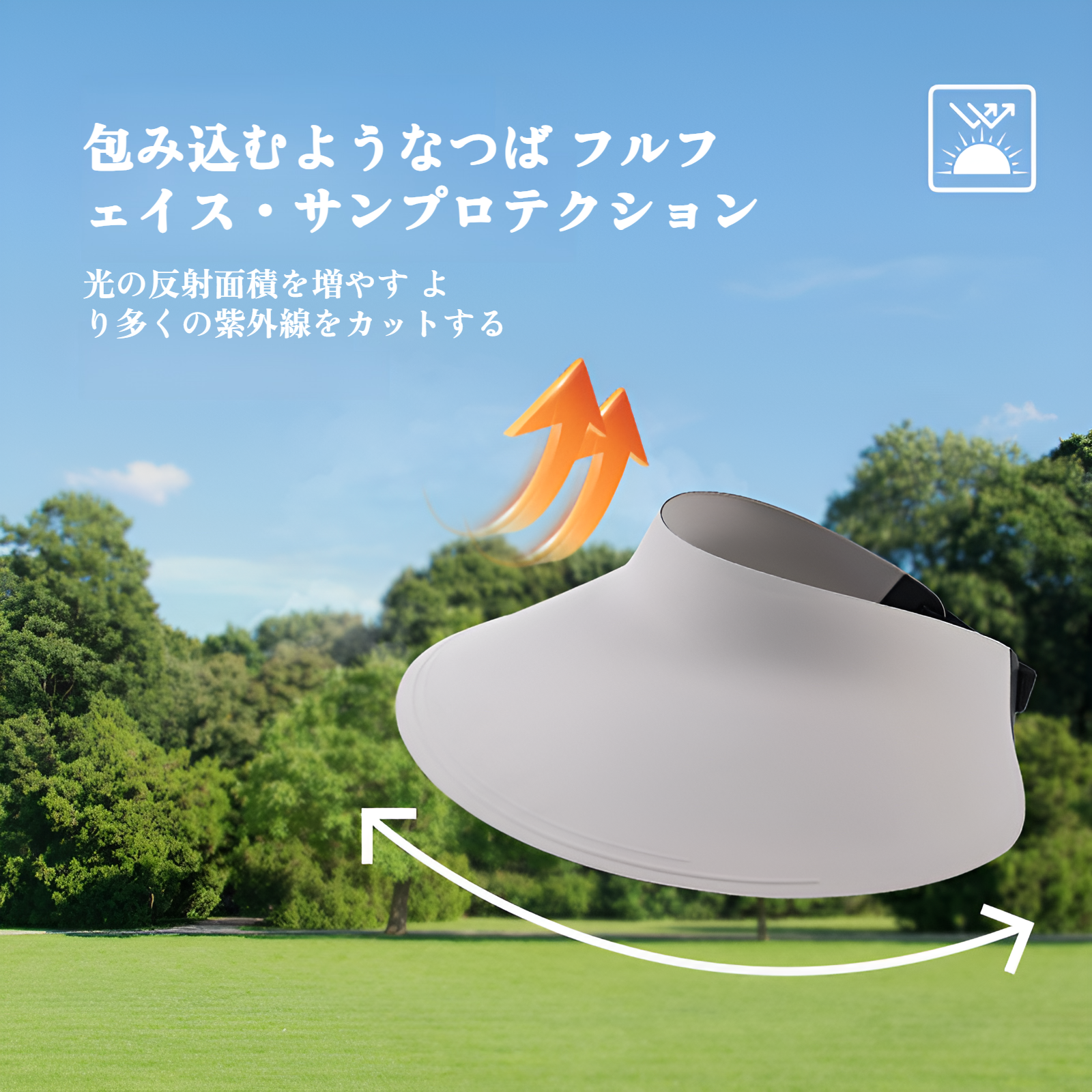 大きなつばのサイクリング用中空帽子、超軽量アウトドアUVスポーツ夏用サンハット、日焼け防止サンハット