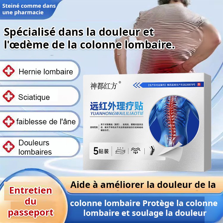【Développé à Paris, certifié CE】Patch de magnétothérapie polyvalent pour le cou,