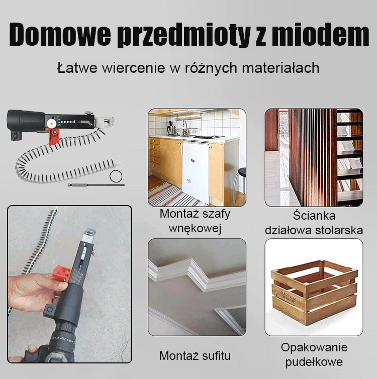 Maszyna do gwoźdzenia taśm łańcuchowych