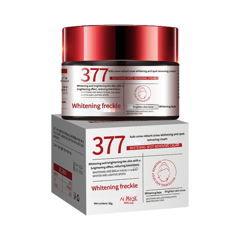 【ครีม No.377】ลดเลือนริ้วรอยและจุดด่างดำ บำรุงผิวให้ขาวกระจ่างใส