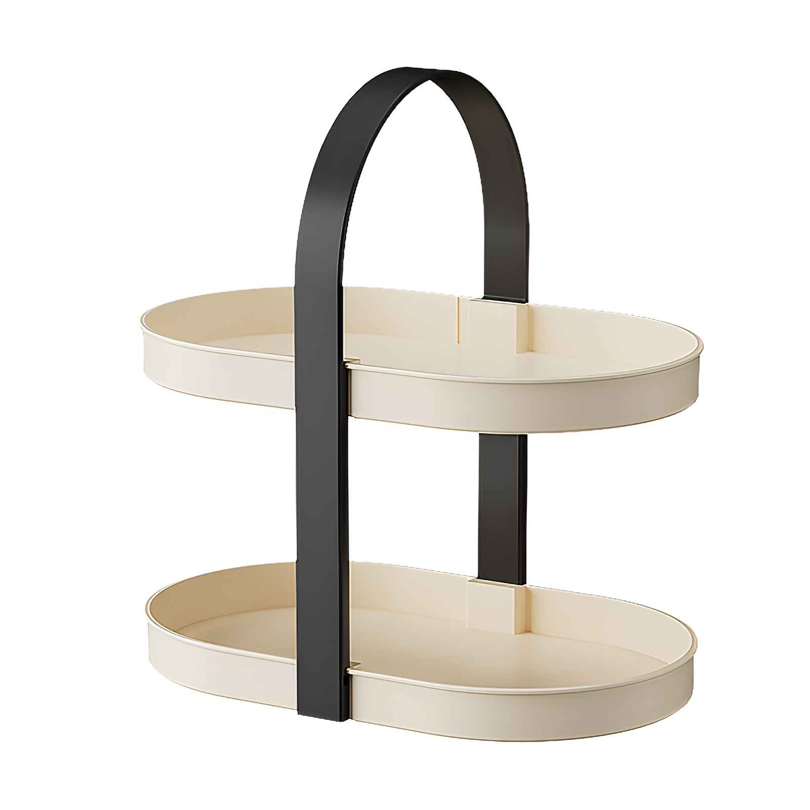 ティーカップマグコーヒーカップデスクトップティーテーブルカップホルダー防塵軽量高級シンプル多層パンチフリーフロア収納ラック