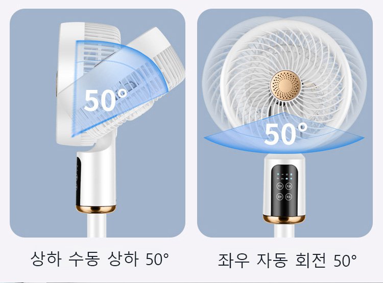 주방에 적합한 스탠드 선풍기