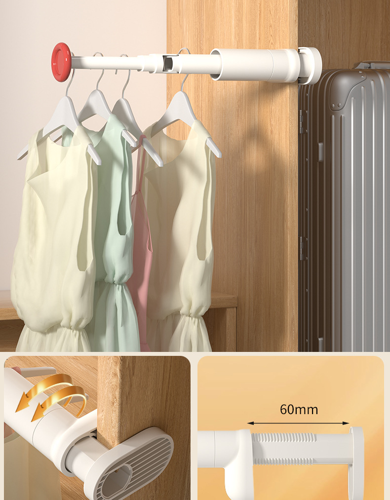 가방에 쏙 들어가는 접이식 행거 크기