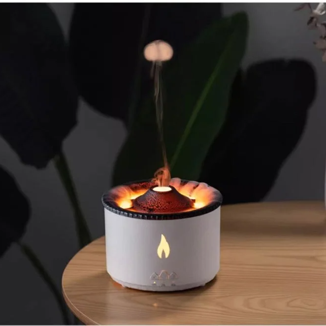 火山モチーフアロマ加湿器