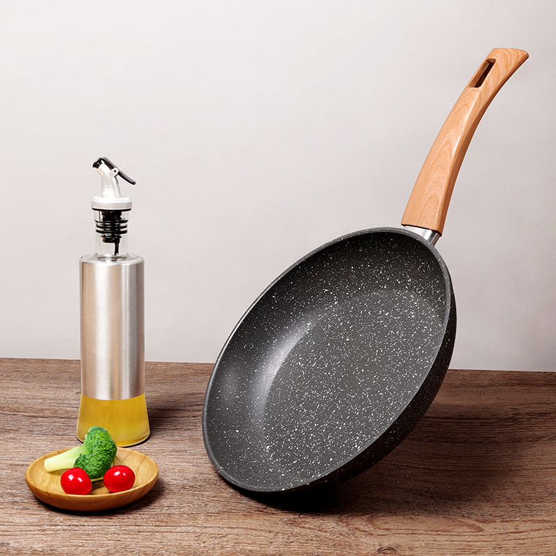 メディカルストーンフライパン、ノンスティックパン、家庭用フライパン、ステーキ＆エッグフライパン、ガスコンロ、電磁調理器、万能フライパン