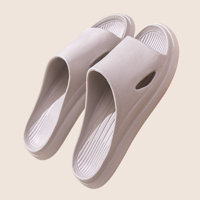 Indoor soft bottom household anti slip cool slippers