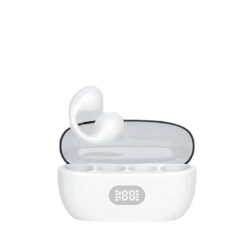 スポーツコンフォートイヤークリップワイヤレスBluetoothヘッドセット ワイヤレス充電骨伝導Bluetoothヘッドセット コンフォートスポーツワイヤレスヘッドフォン