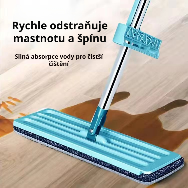 Detail široké stěrky 11 cm na čisticím mopu