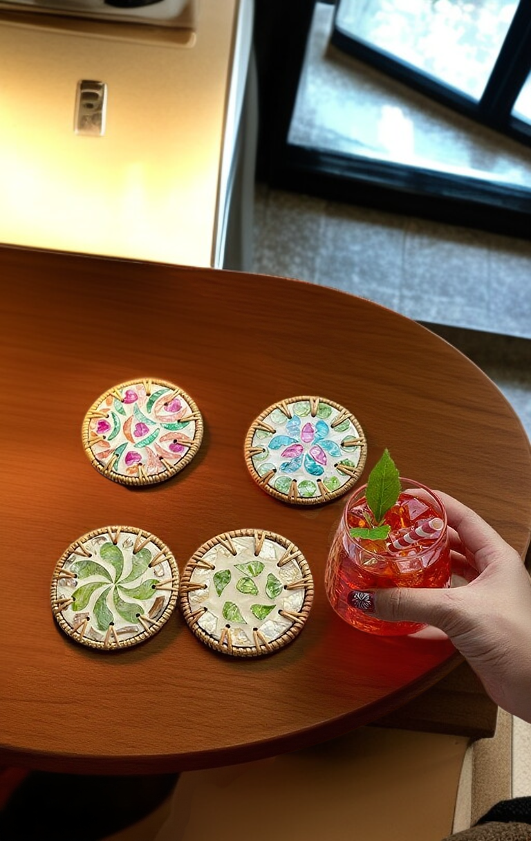 座面用籐断熱パッドの設置イメージ