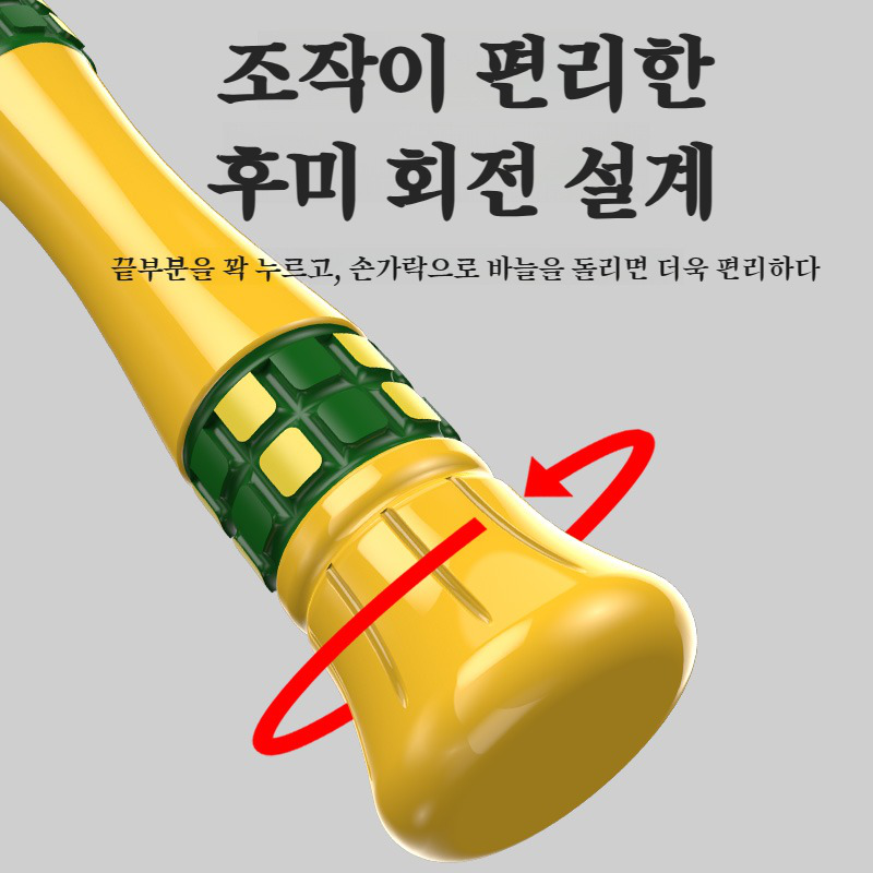 정전기 방지 손잡이를 가진 드라이버 클로즈업