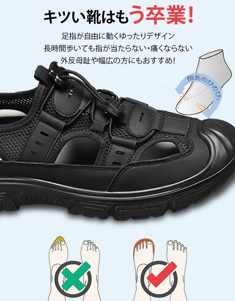 アウトドアサンダル