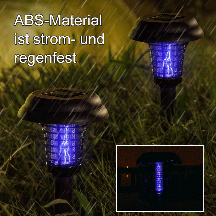 Moskito-Abwehr und Beleuchtung Solar-Gartenleuchte
