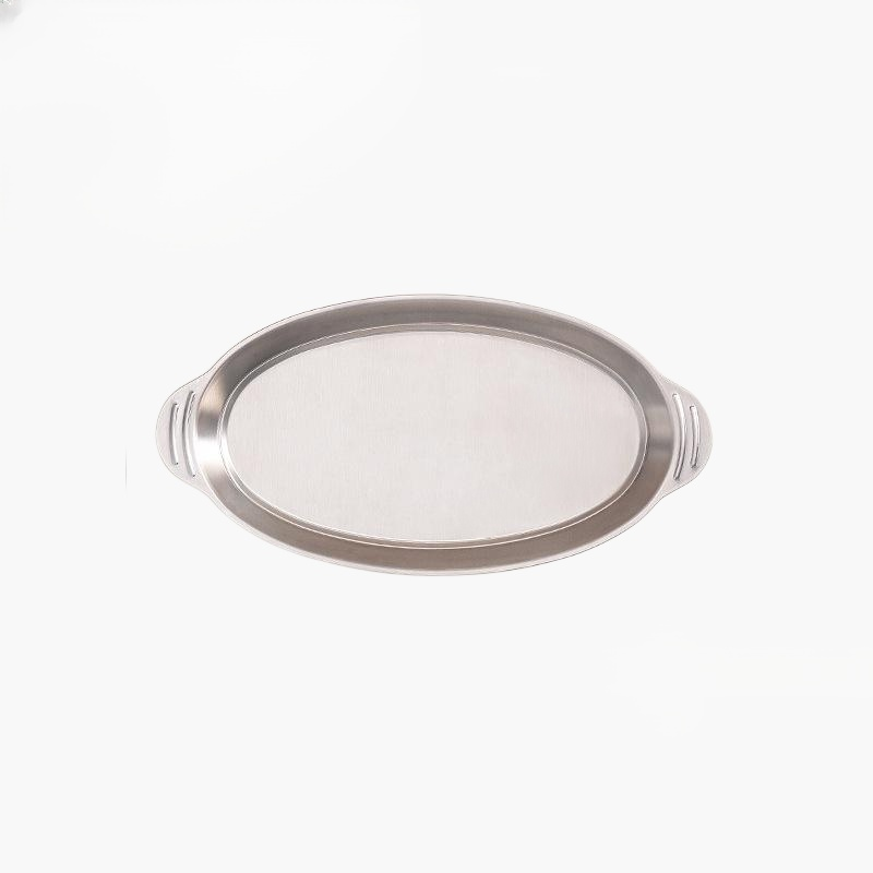 ステンレス製家庭用蒸し魚トレー