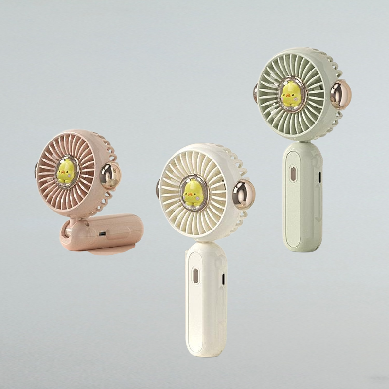 シンプルなハンドヘルドファン