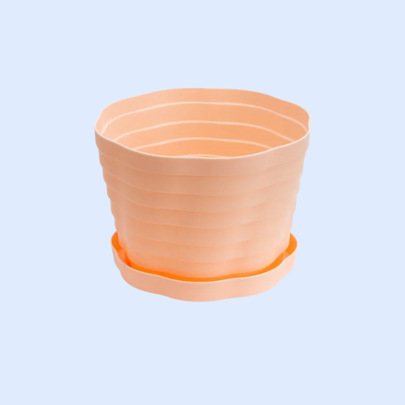 Jednoduchý severský prodyšný plastový květináč