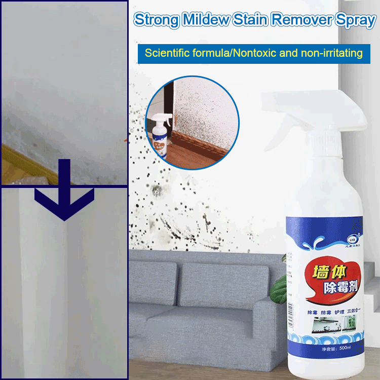 Mildew Stain Remover Spray 