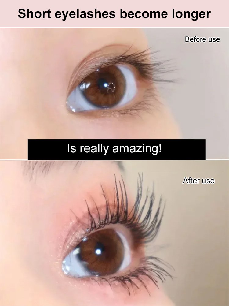 [Sweat-proof and anti-fading, lengthening and thickening] Curling mascara 