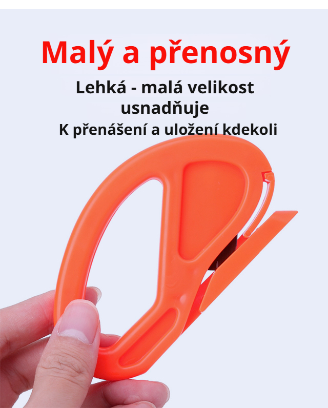 Lehký přenosný řezný nástroj na cesty