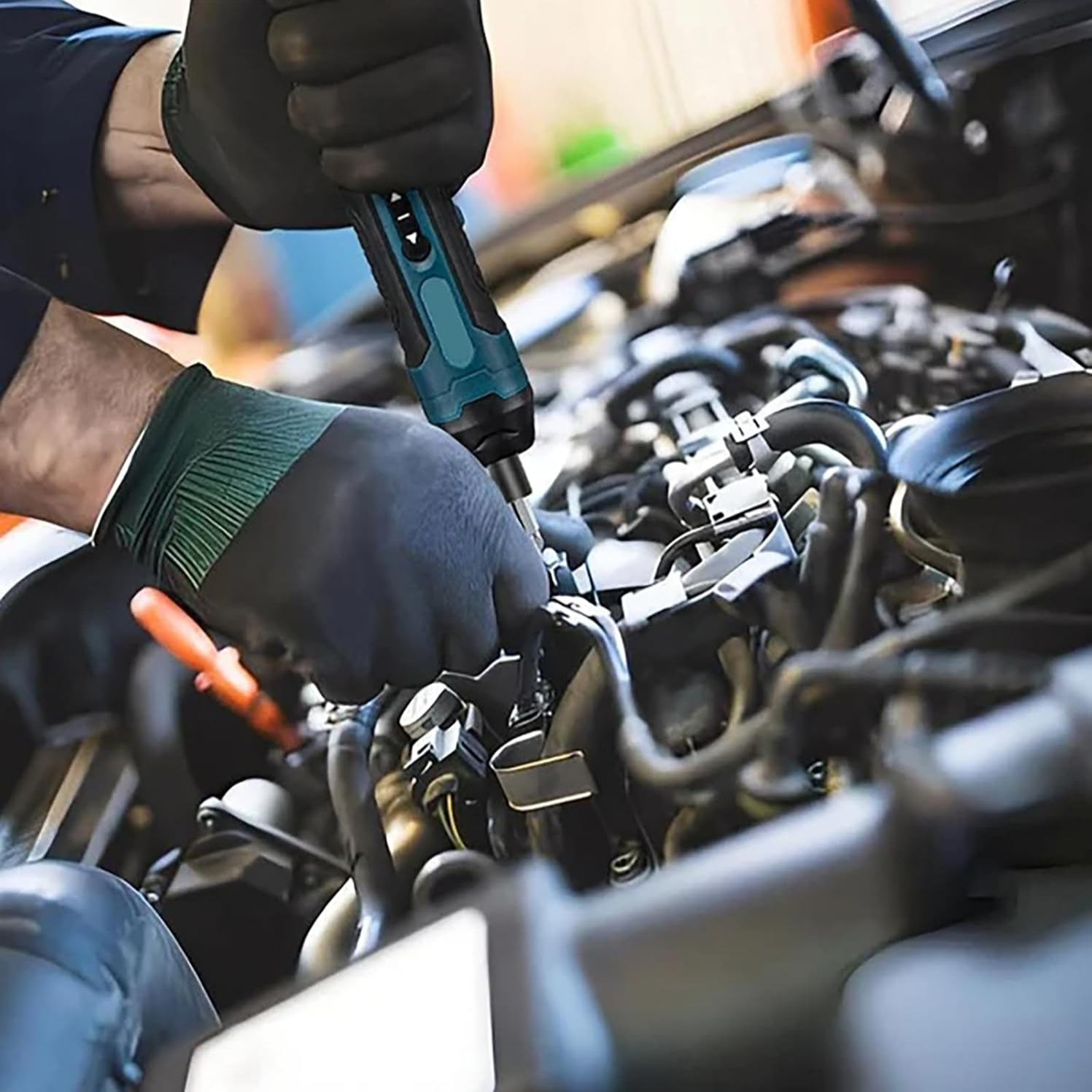 【DIY専用・初心者向け】電動ドライバー 小型 USB充電式 磁気式 プラス/マイナス/四角/六角/星型 電動ドリル コードレス 16点ドライバーセット 延長ロッド付き 手動/トルク3段階/正逆切替ド