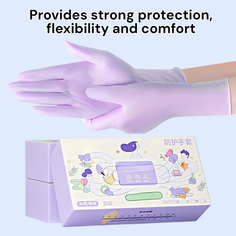 Durable kitchen cleaning disposable food grade PVC rubber latex