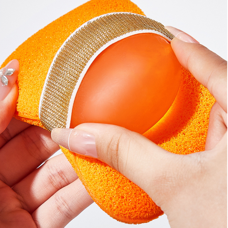 可套香皂沐浴洗臉撲