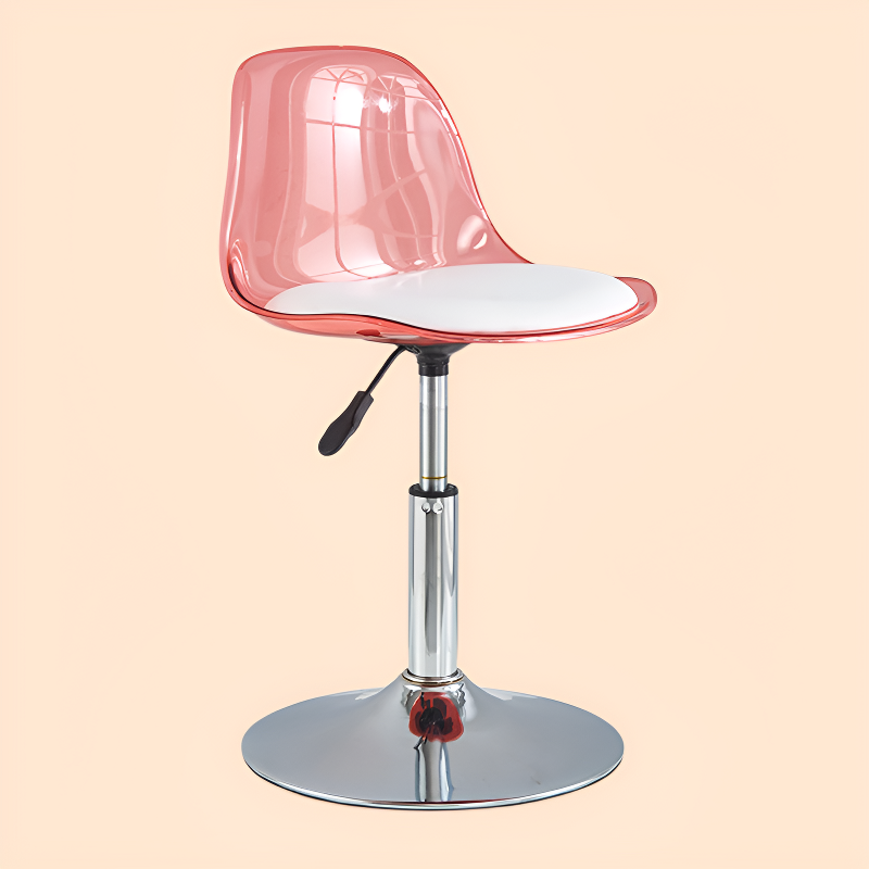 バーキッチンカフェ美容院ミルクティーショップオフィスバーや他の場所のファッションシンプルな鉄のレジャーチューリップチェアスイベルリフトと持ち上げ可能な背もたれ椅子高スツール快適な座り心地安定性と耐久性