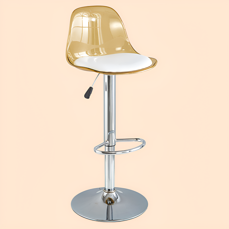 バーキッチンカフェ美容院ミルクティーショップオフィスバーや他の場所のファッションシンプルな鉄のレジャーチューリップチェアスイベルリフトと持ち上げ可能な背もたれ椅子高スツール快適な座り心地安定性と耐久性