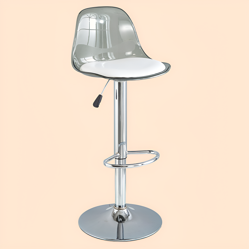 バーキッチンカフェ美容院ミルクティーショップオフィスバーや他の場所のファッションシンプルな鉄のレジャーチューリップチェアスイベルリフトと持ち上げ可能な背もたれ椅子高スツール快適な座り心地安定性と耐久性