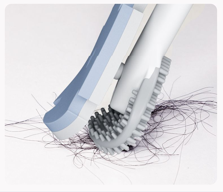 清潔を保つ使い捨てトイレブラシの利点説明画像