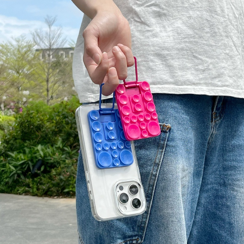 실리콘 빨판 핸드폰 거치대 접이식 거치대 등받이 스티커 핸드폰 케이스 거치대 실리콘 거치대 빨판 핸드폰 거치대 세트