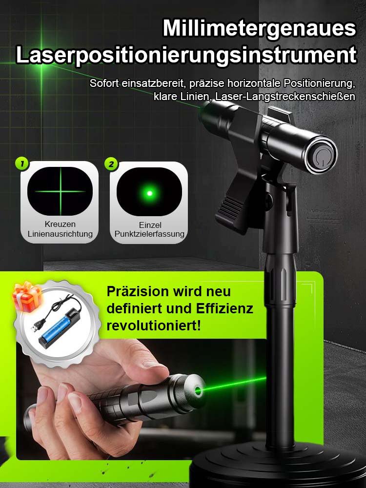 【Ingenieurlaser-Positionierer】Messung der Gebäudeniveaus innerhalb von 300 Metern nahezu fehlerfrei.