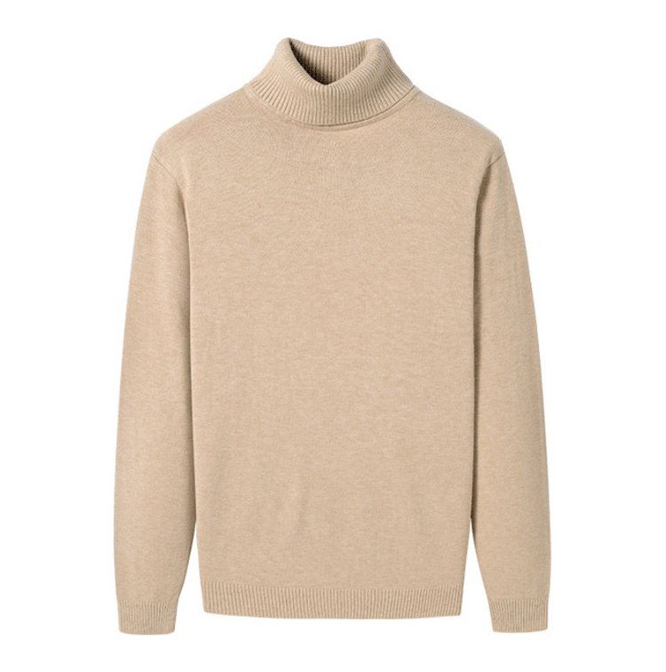 メンズボア入り保温セーター