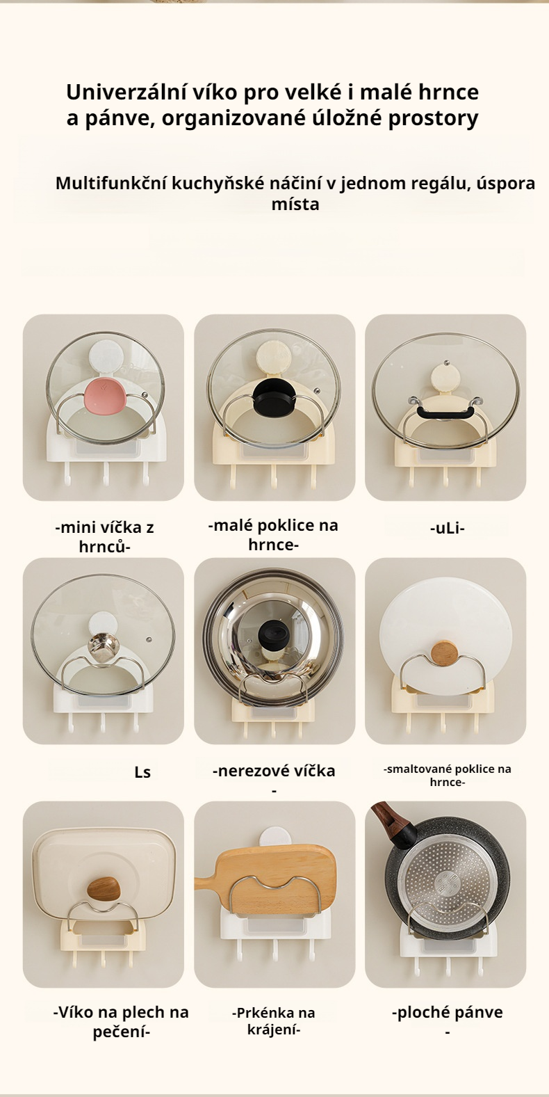 Modern kitchen sink storage solution with drainage holes