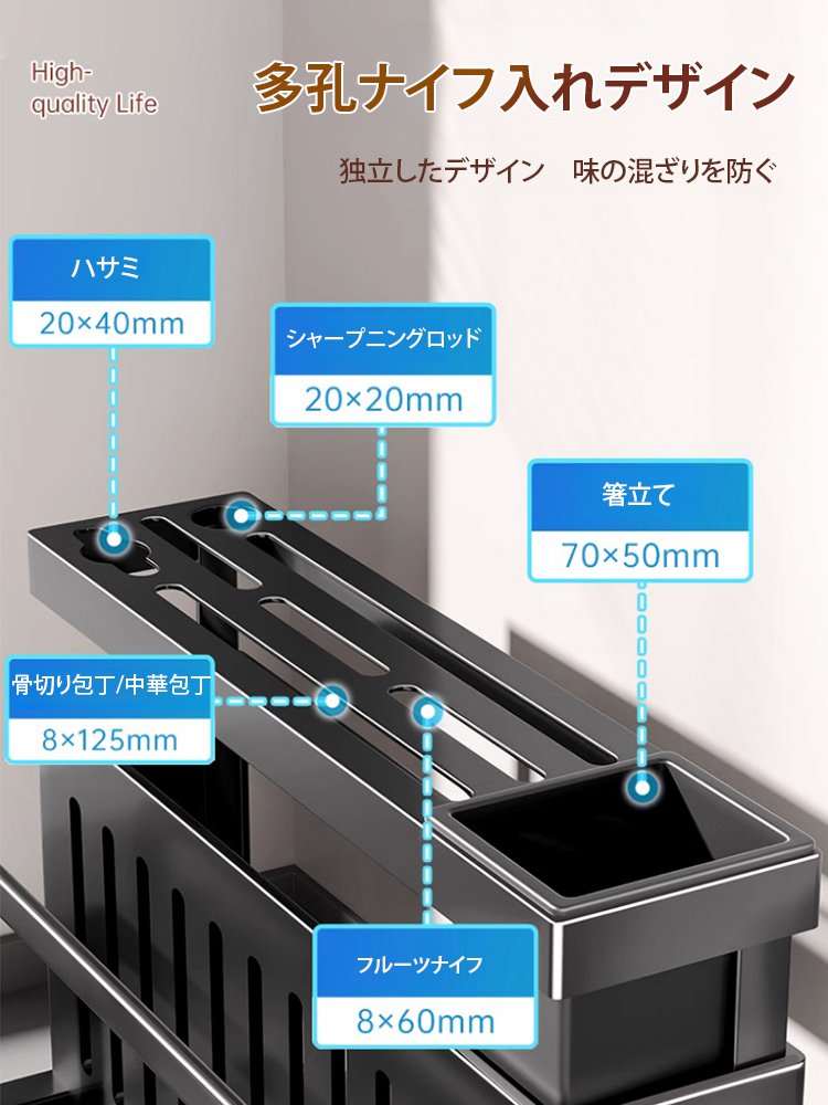 多機能ナイフ・まな板ホルダー