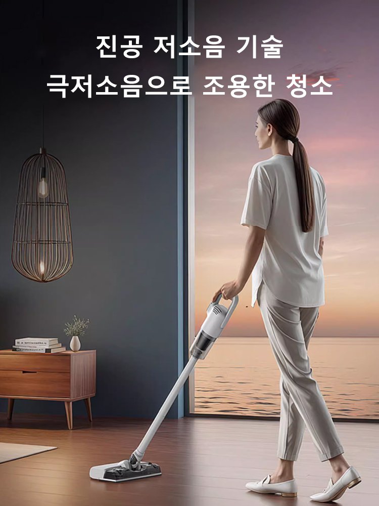 무선 핸디 대용량 강흡입력 청소기