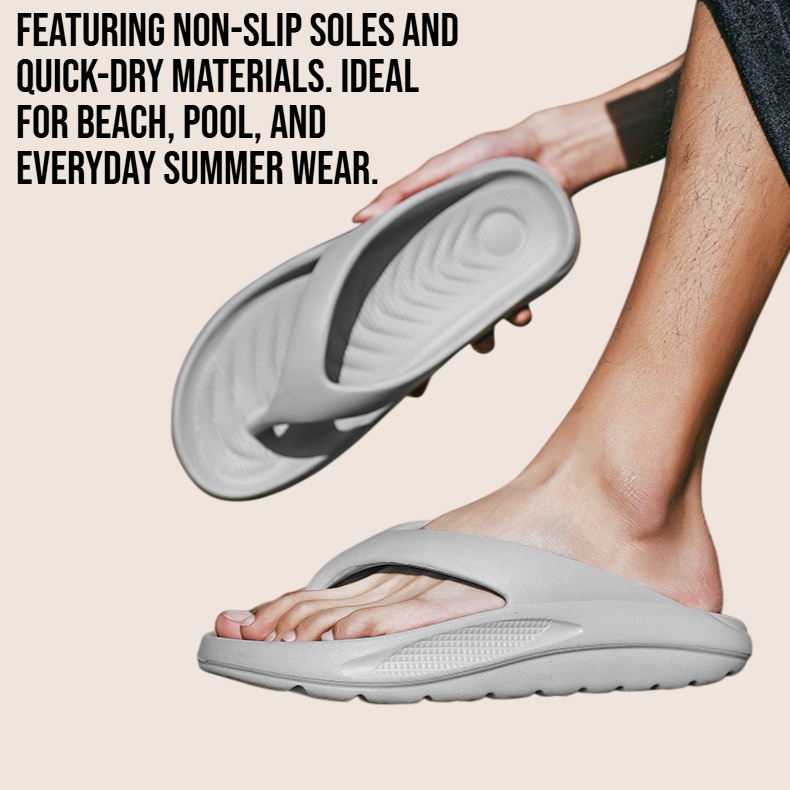 Men's summer durable flip flops