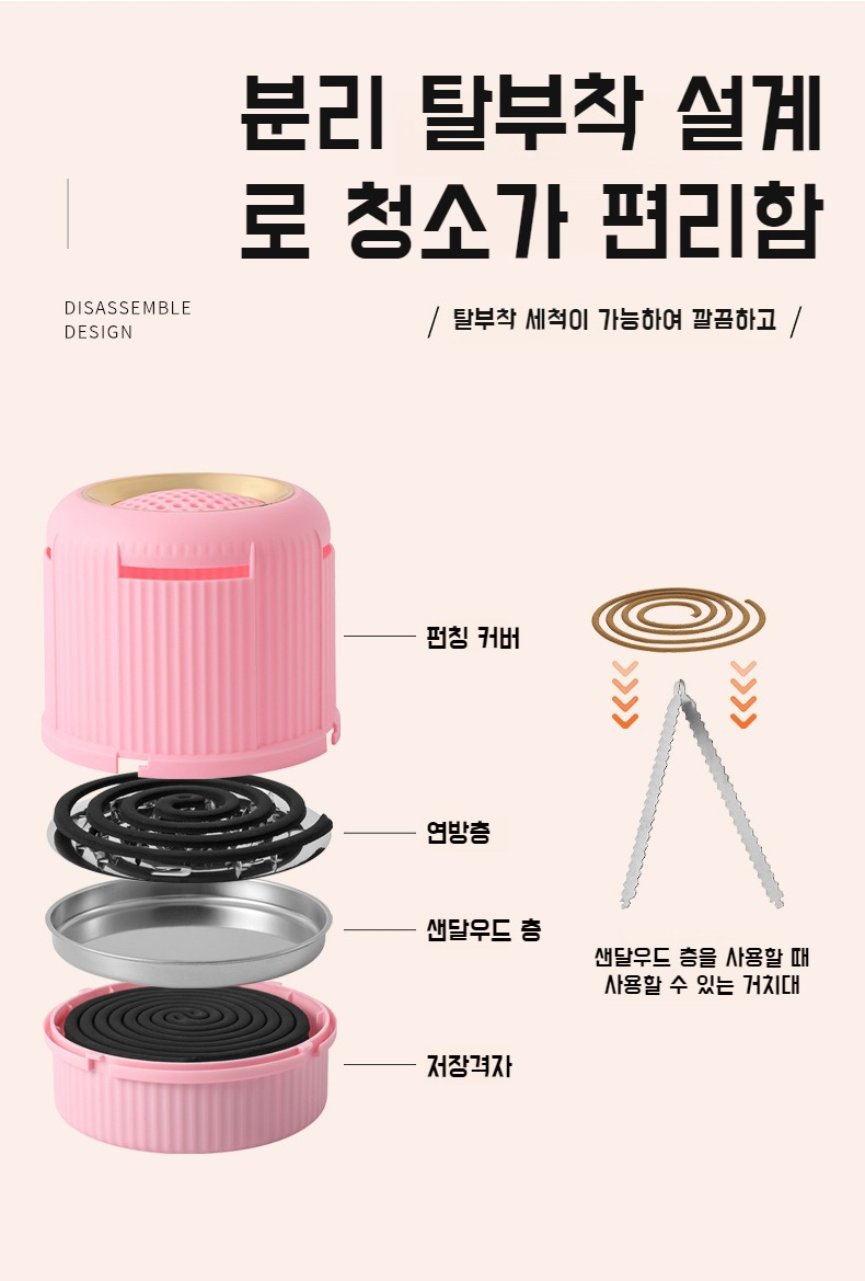 모기퇴치 케이스 디자인 특징