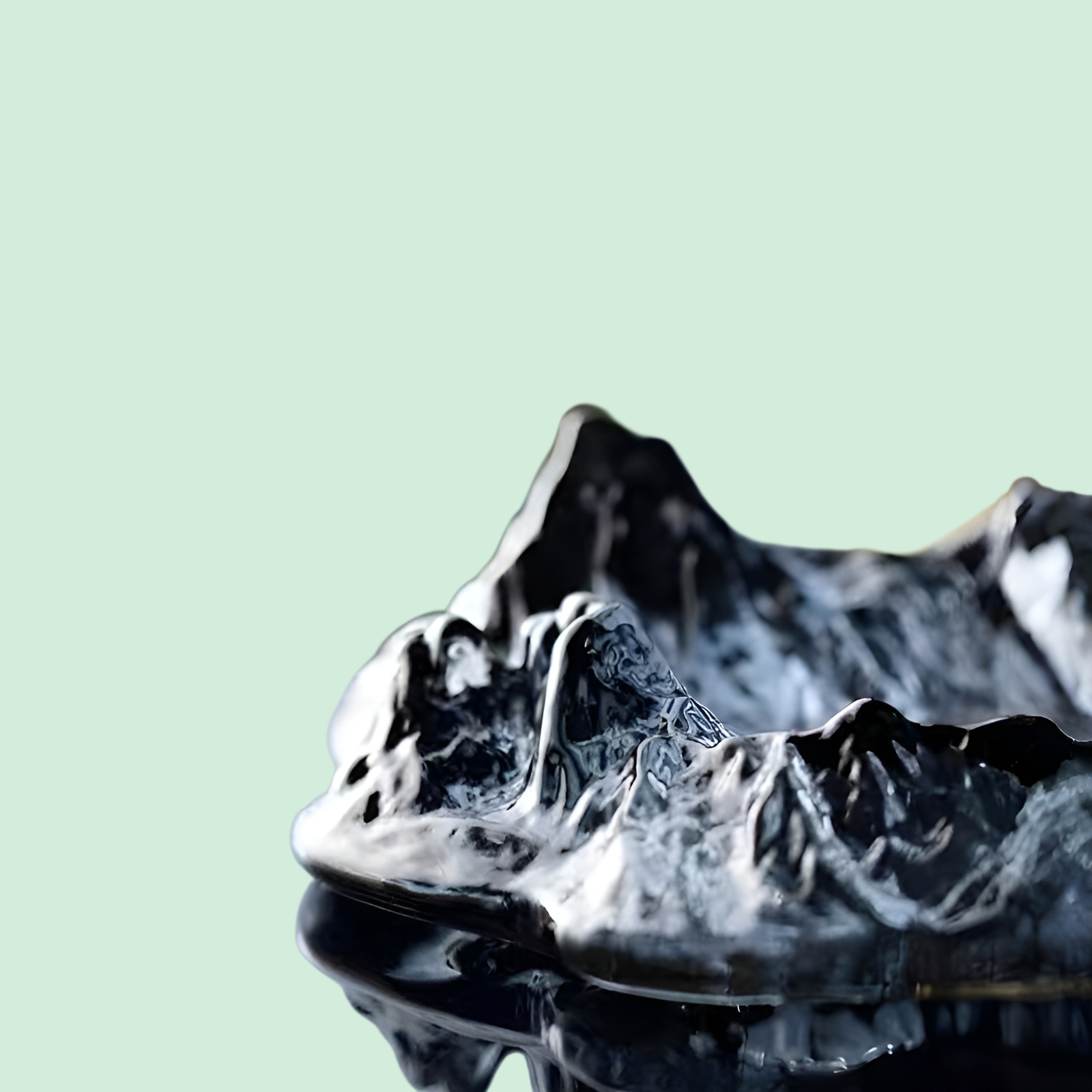 가정용 거실 일본식 얼음산 장식